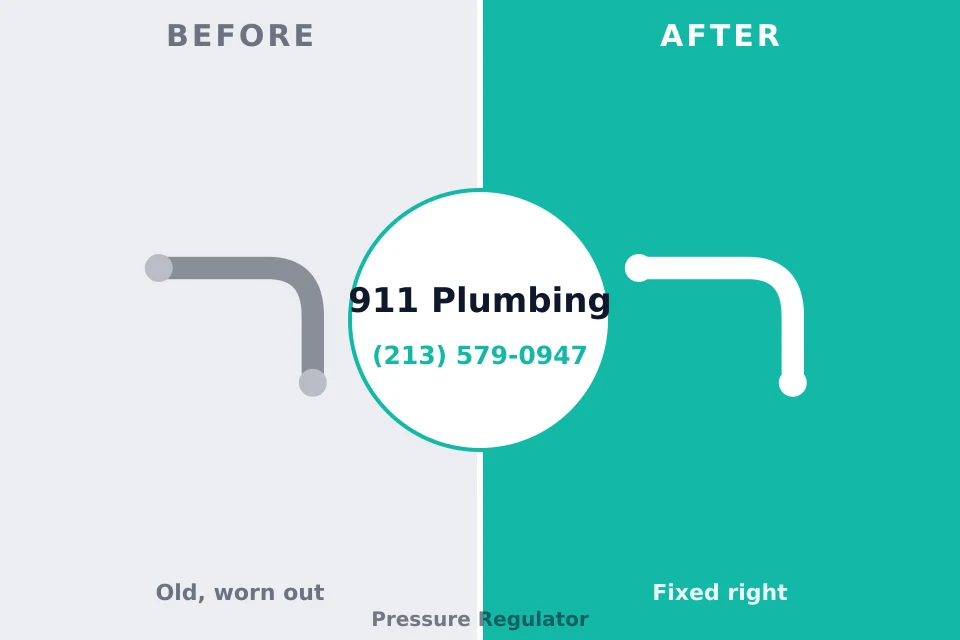 Before and after: plumbing company Fairfax, IA